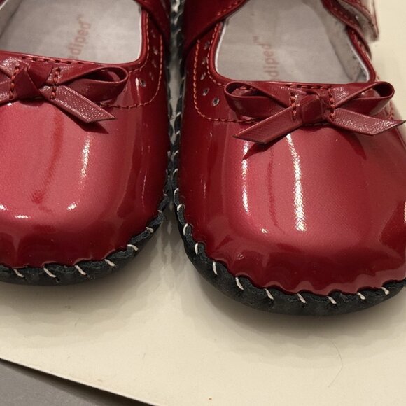 pediped Isabella Red Patent Originals shoes - Picture 6 of 10